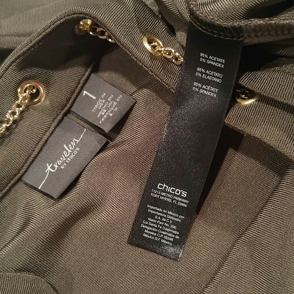 Chicos Travelers Top - Picture 4 of 4